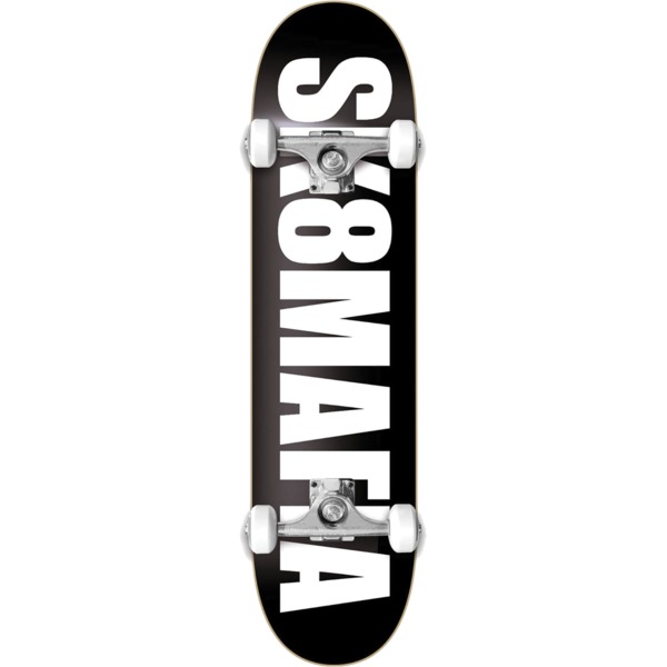 Sk8Mafia Skateboards OG Logo Black Complete Skateboard - 7.87" x 31.6"