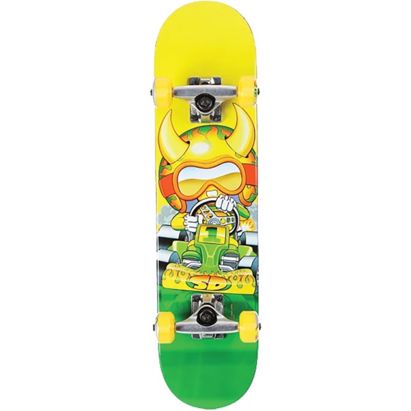 Speed Demons Skateboards Go Kart Micro Complete Skateboard - 6.75" x 28.5"