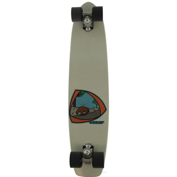 The Heated Wheel Skateboards Mini Mauler Polarizer Complete - 6" x 27"