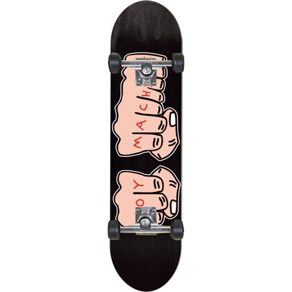 Toy Machine Skateboards Fists Assorted Colors Complete Skateboard - 7.75" x 31.8"