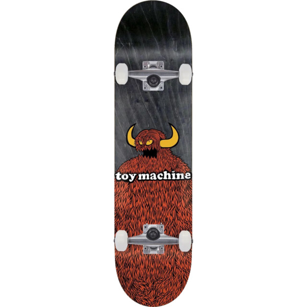 Toy Machine Skateboards Furry Monster Assorted Colors Complete Skateboard - 8.25" x 31.88"