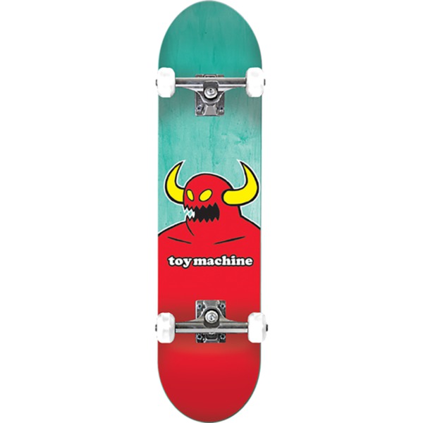 Toy Machine Skateboards Monster Assorted Colors Complete Skateboard - 7.75" x 31.56"