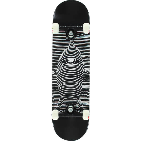Toy Machine Skateboards Toy Division Black Complete Skateboard - 8" x 31.75"