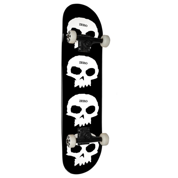 Zero Skateboards Multi Skull Black / White Complete Skateboard - 8.25" Zero Skateboards Multi Skull Black / White Complete Skateboard - 8.25"