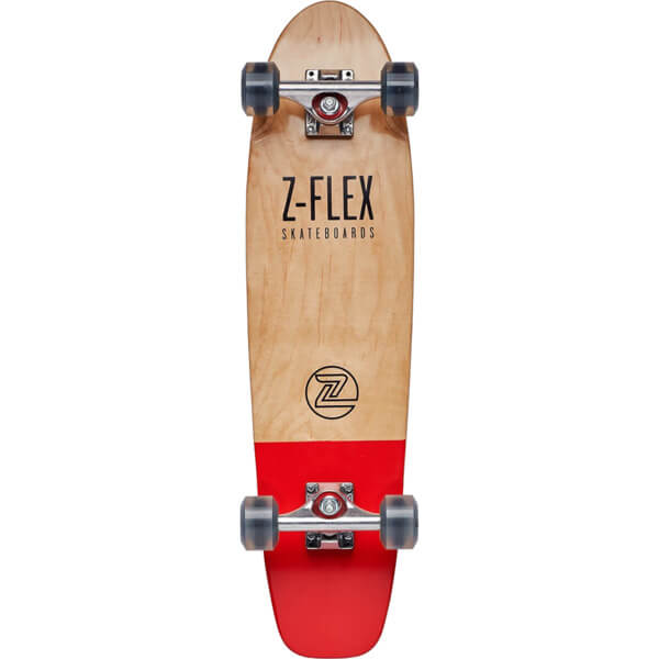 ZFlex Skateboards Cruiser 29 Red Tail Cruiser Complete Skateboard 7.