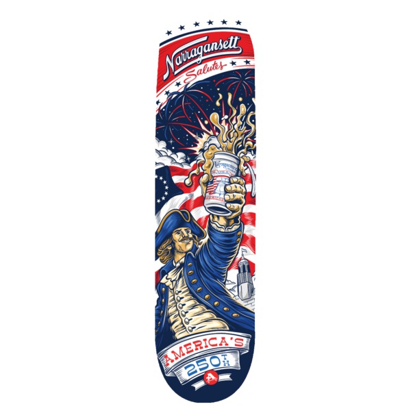 All I Need Skateboards America 250th Skateboard Deck - 8.75" All I Need Skateboards America 250th Skateboard Deck - 8.75"