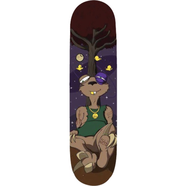 All I Need Skateboards Sloth Skateboard Deck - 8.1" x 32"