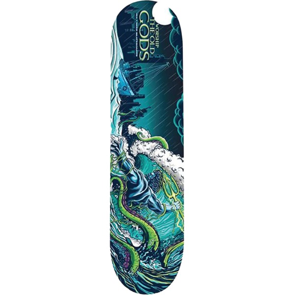 All I Need Skateboards Worship The Old Gods Poseidon Skateboard Deck - 8.3" x 32" All I Need Skateboards Worship The Old Gods Poseidon Skateboard Deck - 8.3" x 32"