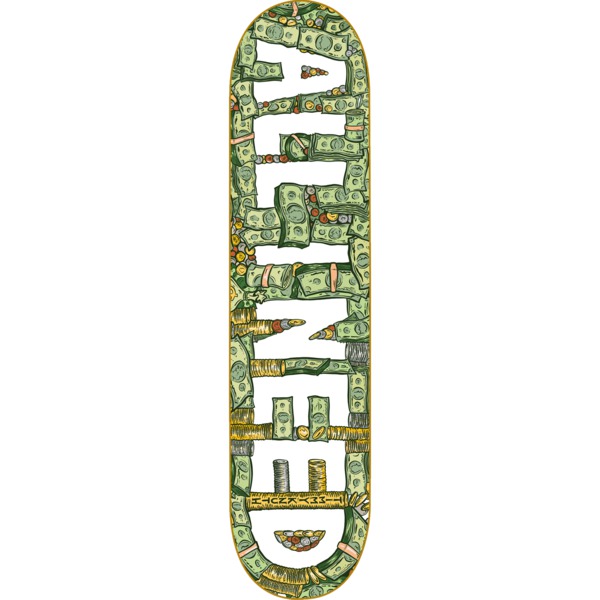All I Need Skateboards Timmy Knuth Cash Skateboard Deck - 8.3" x 32"