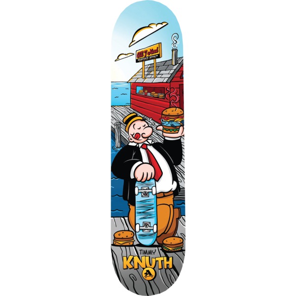 All I Need Skateboards Timmy Knuth Wimpy Skateboard Deck - 8.5"