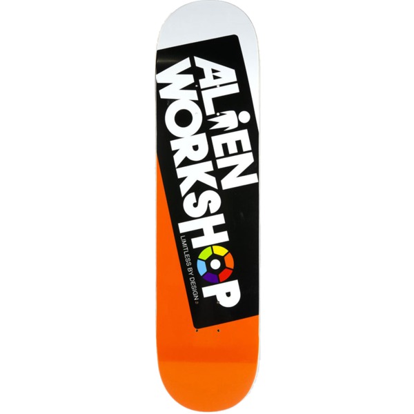 Alien Workshop Skateboards Filmworks Orange Skateboard Deck - 8" x 31.625"