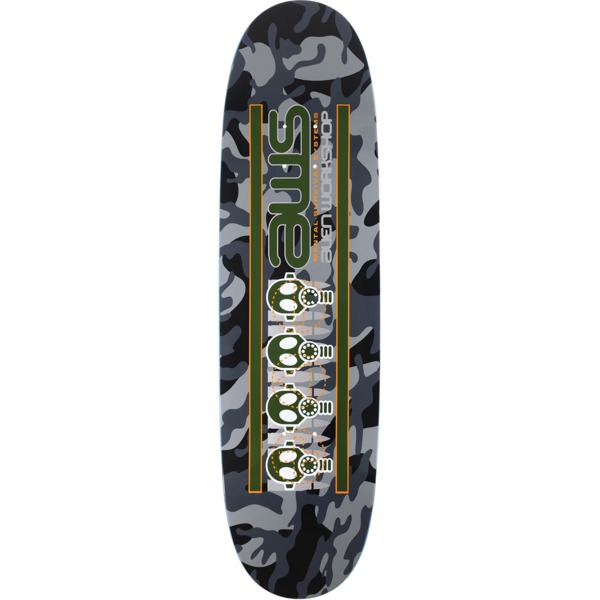 Alien Workshop Skateboards Mental Survival Egg Grey Camo Skateboard Deck - 8.75" x 32.25"