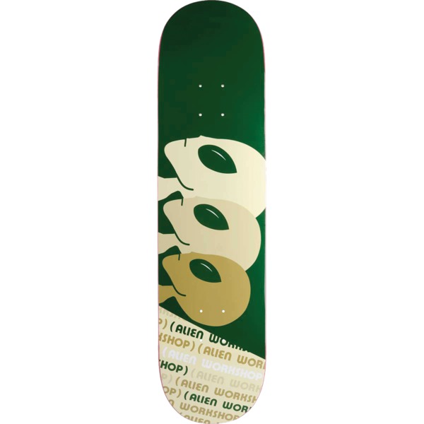 Alien Workshop Skateboards Strobe Parenthesis Green Skateboard Deck - 8" x 31.625"