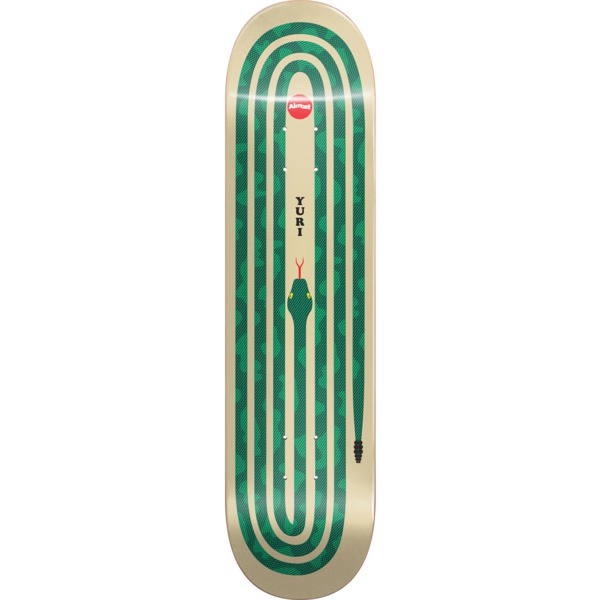Almost Skateboards Yuri Facchini Snake Pit Green Skateboard Deck Resin-7 - 8.375" x 32.2"