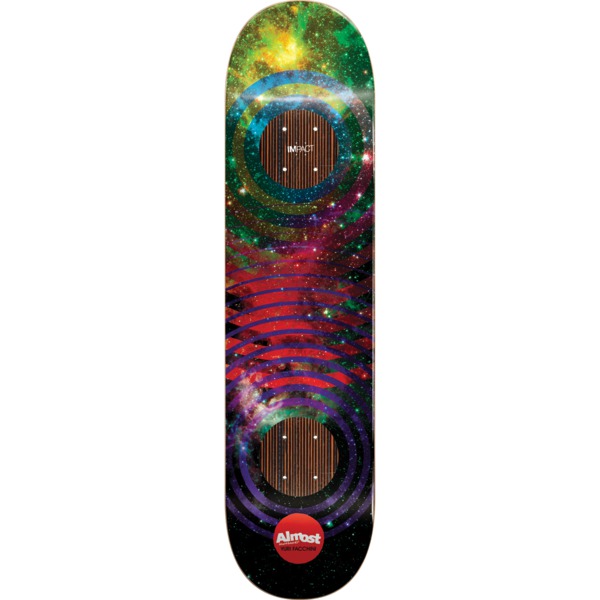 Almost Skateboards Yuri Facchini Space Rings Skateboard Deck Impact Light - 8.25" x 32"