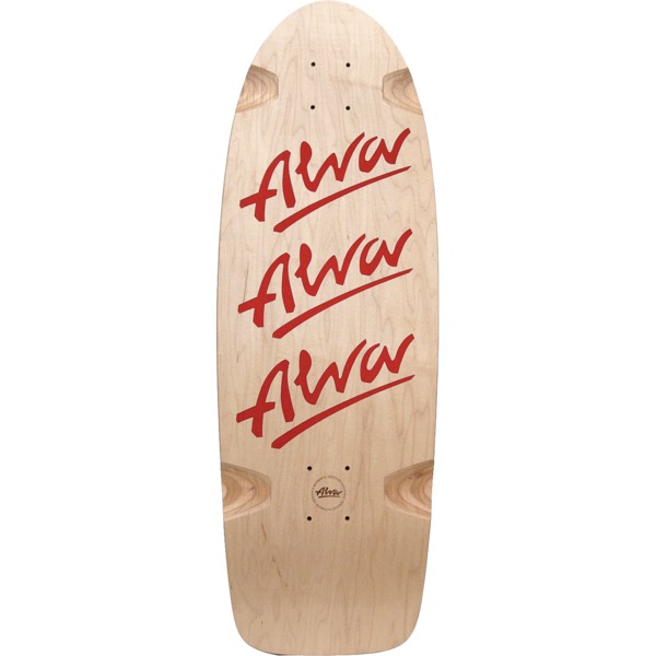 Alva Skateboards 1980 Tri-Logo Pig Old School Skateboard Deck - 10" x 30" Alva Skateboards 1980 Tri-Logo Pig Old School Skateboard Deck - 10" x 30"