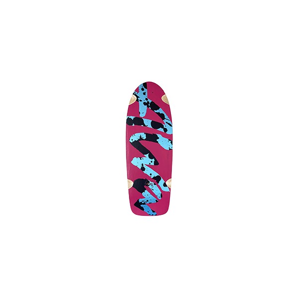 Alva Skateboards Splatter Pink / Blue / Black Old School Skateboard Deck - 10.5" x 30.5" Alva Skateboards Splatter Pink / Blue / Black Old School Skateboard Deck - 10.5" x 30.5"