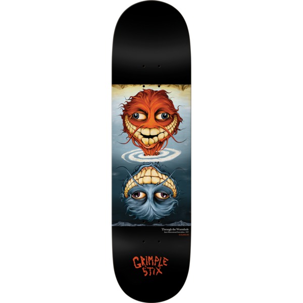 Anti Hero Skateboards Grimplestix Fine Art Skateboard Deck - 8.5" x 32.18"