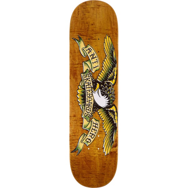 Anti Hero Skateboards Mis-Register Eagle Skateboard Deck - 8.25" x 32"