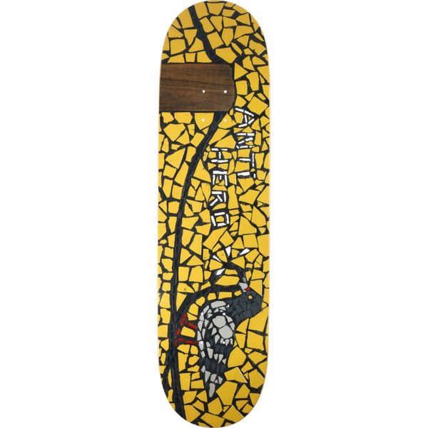 Anti Hero Skateboards Pigeon Vision Yellow Skateboard Deck - 8.5" x 32.18"