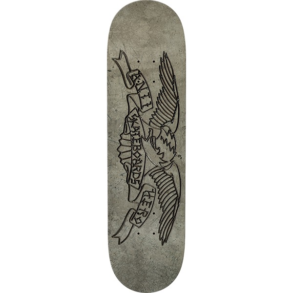 Anti Hero Skateboards Treasure Island Eagle Grey Skateboard Deck - 8.25" Anti Hero Skateboards Treasure Island Eagle Grey Skateboard Deck - 8.25"