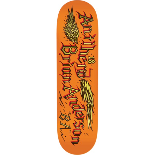 Anti Hero Skateboards Brian Anderson Customs Skateboard Deck - 9.02" Anti Hero Skateboards Brian Anderson Customs Skateboard Deck - 9.02"