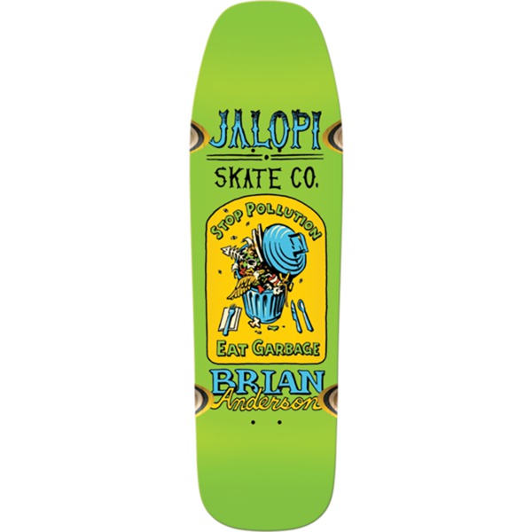 Anti Hero Skateboards Brian Anderson Jalopi Returns Skateboard Deck - 9.25" x 32.25"