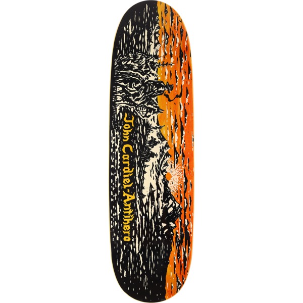 Anti Hero Skateboards John Cardiel Meridian Egg Skateboard Deck - 9.18" x 32.62"