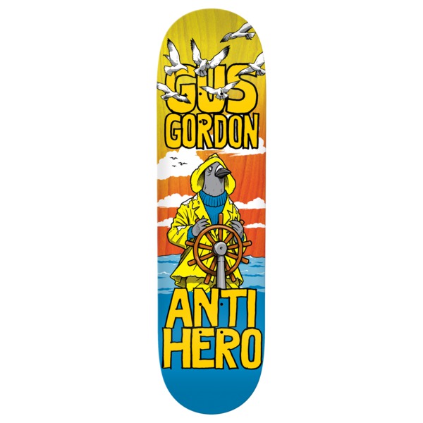 Anti Hero Skateboards Gus Gordon Full SE Skateboard Deck - 8.5" Anti Hero Skateboards Gus Gordon Full SE Skateboard Deck - 8.5"