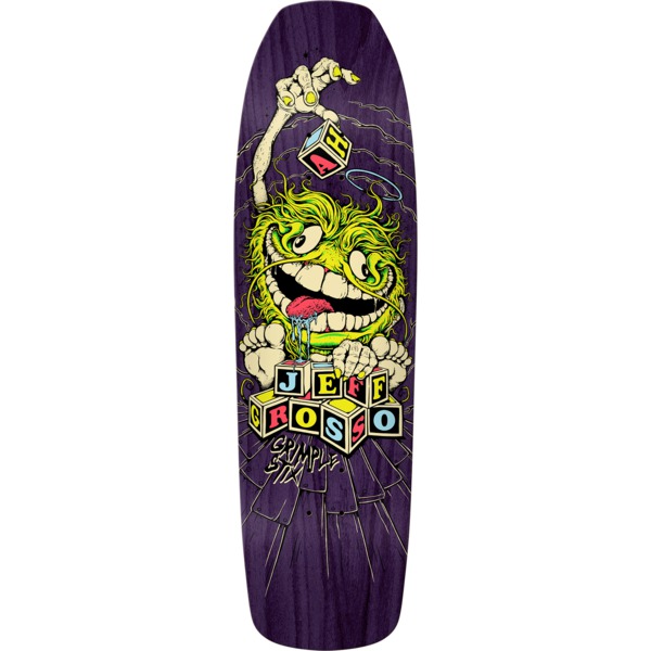 Anti Hero Skateboards Jeff Grosso Grimple Stix Guest Deck Skateboard Deck - 9" x 31.8"
