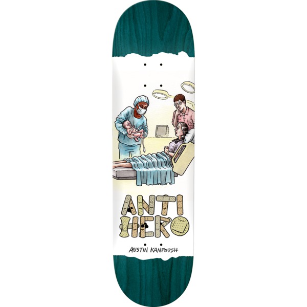 Anti Hero Skateboards Austin Kanfoush Medicine Skateboard Deck - 8.12" x 32"