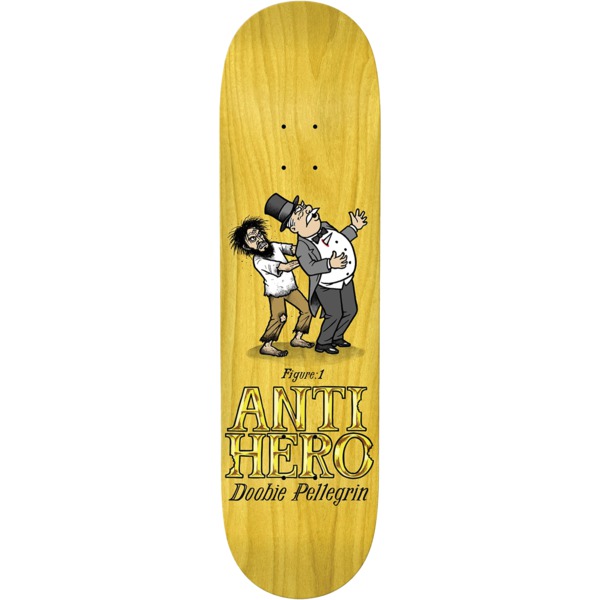 Anti Hero Skateboards Doobie Pellegrin Eat The Rich Skateboard Deck - 8.75"