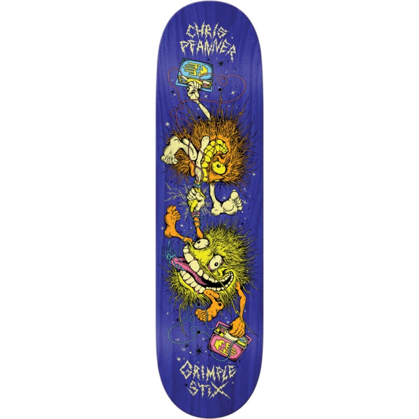 Anti Hero Skateboards Chris Pfanner Grimple Stix Guest Skateboard Deck - 8.06" x 31.8"