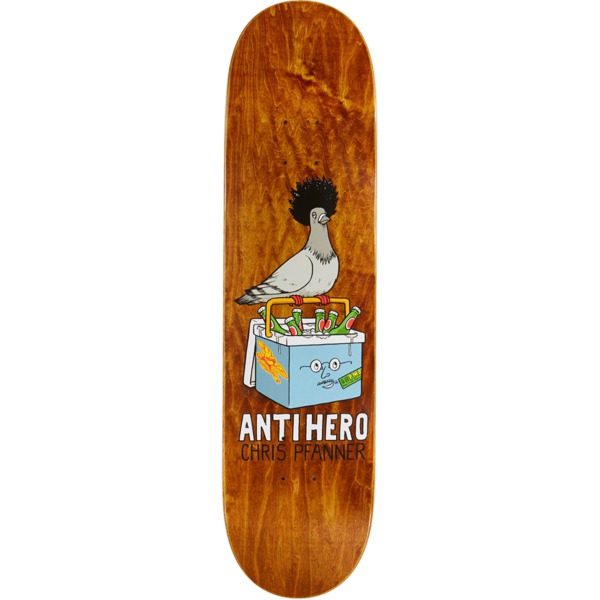 Anti Hero Skateboards Chris Pfanner Party Ambassador Skateboard Deck - 8.06" x 31.8"