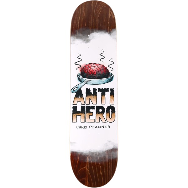 Anti Hero Skateboards Chris Pfanner Toasted Assorted Stains Skateboard Deck - 8.06" x 31.8"