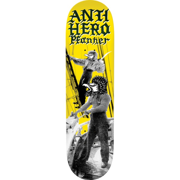Anti Hero Skateboards Chris Pfanner Wild Unknown Round Skateboard Deck - 8.25" x 32"