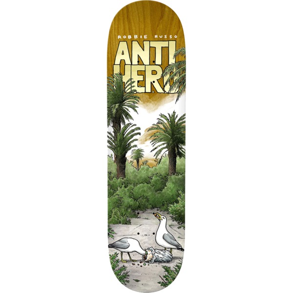 Anti Hero Skateboards Robbie Russo Landscape Skateboard Deck - 8.4" x 32"