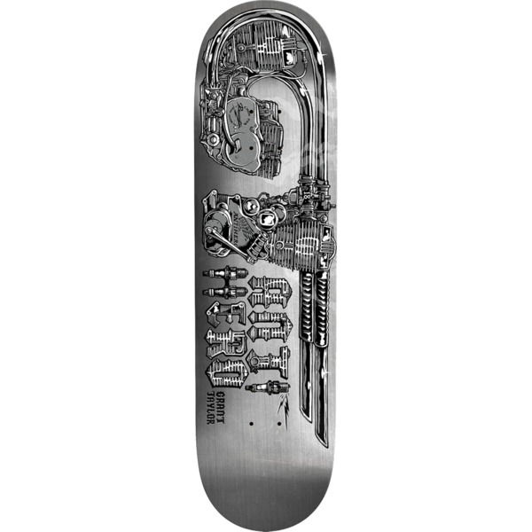 Anti Hero Skateboards Grant Taylor GT Revington Re-Rev'd Skateboard Deck - 8.25"