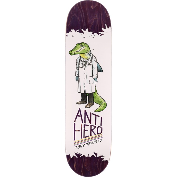 Anti Hero Skateboards Tony Trujillo Octagon Skateboard Deck - 8.4" x 31.8"