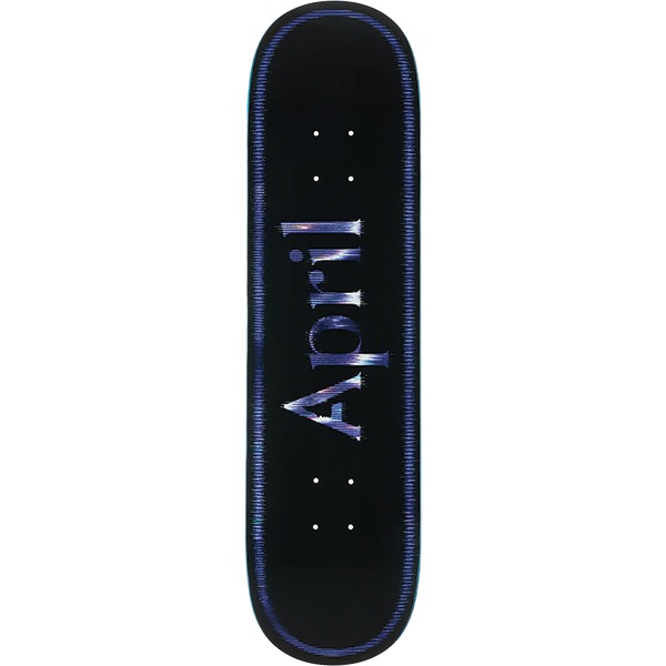 April Skateboards OG Logo Fractured Skateboard Deck Twin - 8.25" April Skateboards OG Logo Fractured Skateboard Deck Twin - 8.25"