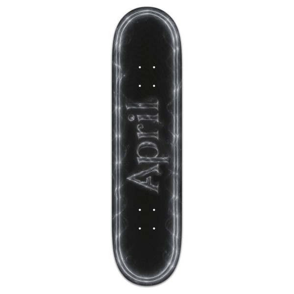 April Skateboards OG Logo Night Skateboard Deck - 8" April Skateboards OG Logo Night Skateboard Deck - 8"