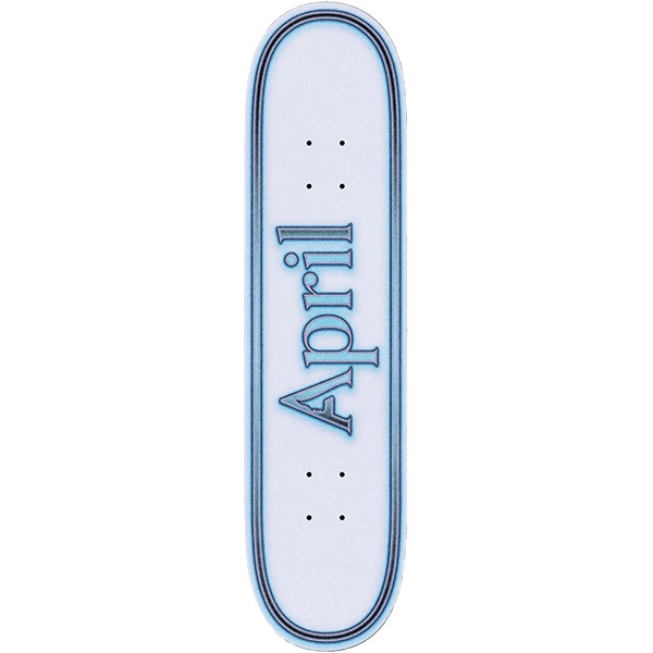 April Skateboards OG Logo Uni Skateboard Deck - 8.5" April Skateboards OG Logo Uni Skateboard Deck - 8.5"