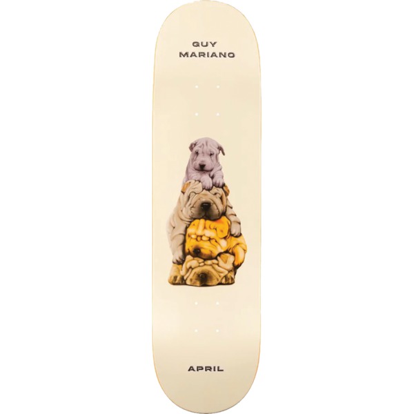 April Skateboards Guy Mariano Dogs Skateboard Deck - 8.5" x 32.2"