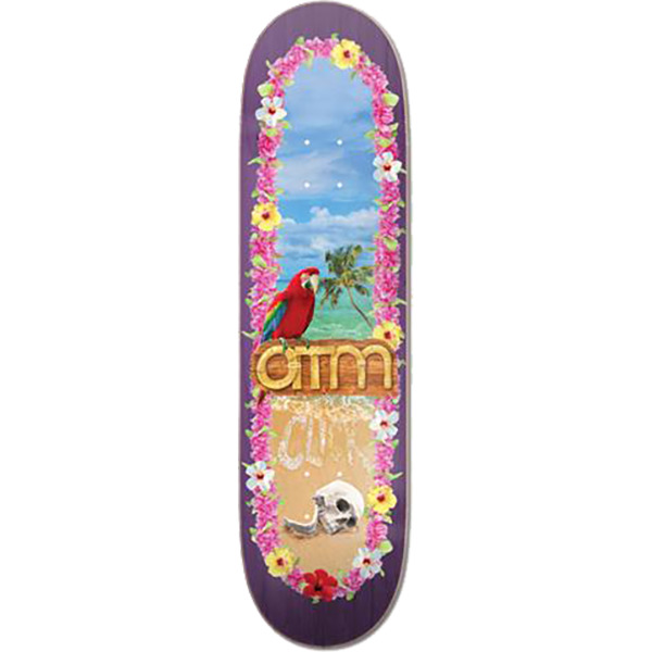 ATM Skateboards Parrot Point Nose Skateboard Deck - 8.5" x 32.25"