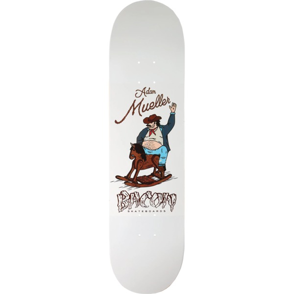 Bacon Skateboards Adam Mueller Chowboy Skateboard Deck - 8.25" x 31.8"