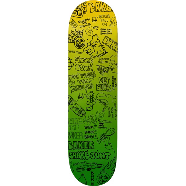 Baker Skateboards Rekinize Skateboard Deck - 8.5" x 32"