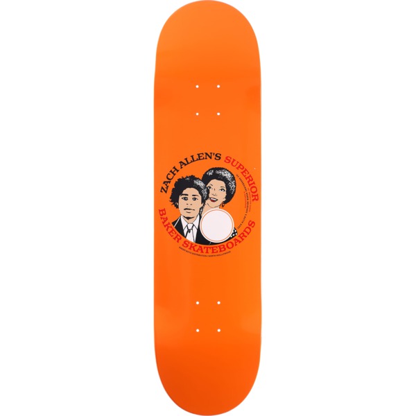 Baker Skateboards Zach Allen Don't Touch My Hair Skateboard Deck - 8.38" x 32"