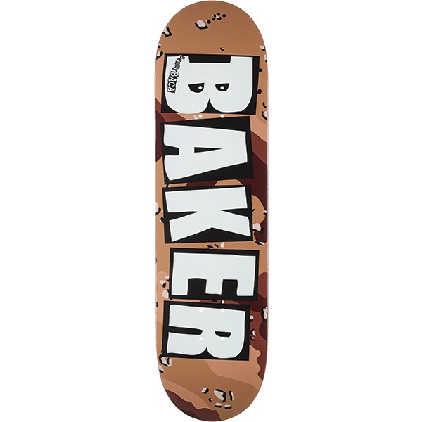 Baker Skateboards Sammy Baca Brand Logo Desert Storm Skateboard Deck - 8.47"