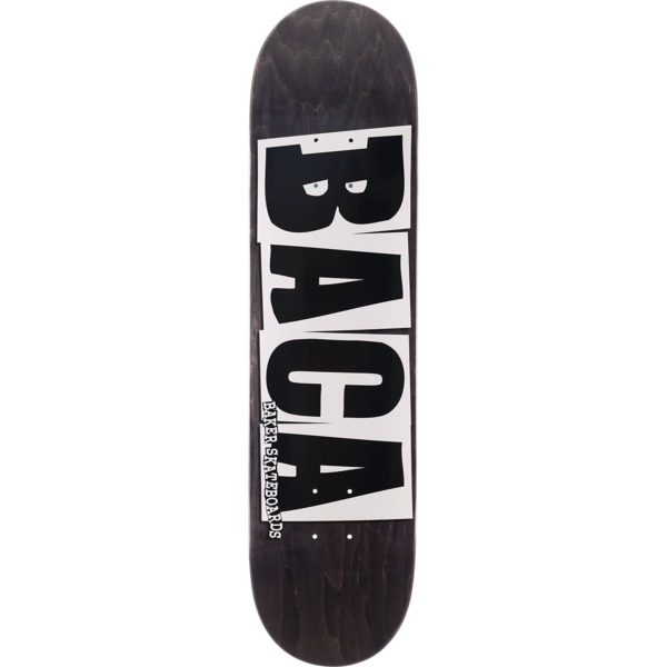 Baker Skateboards Sammy Baca Logo Grey Skateboard Deck - 8" x 31.5"