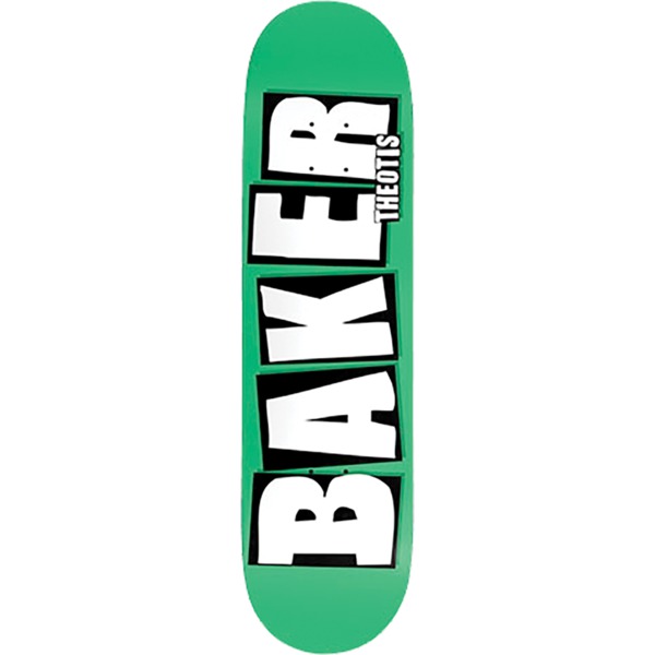 Baker Skateboards Theotis Beasley Brand Name Neon Dip Skateboard Deck - 8.12" x 31.5"